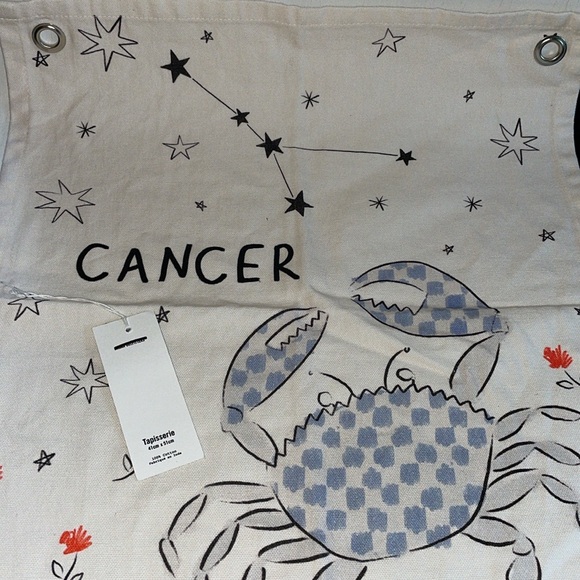 NWT urban outfitters zodiac sign,“cancer” tapestry - Picture 2 of 4